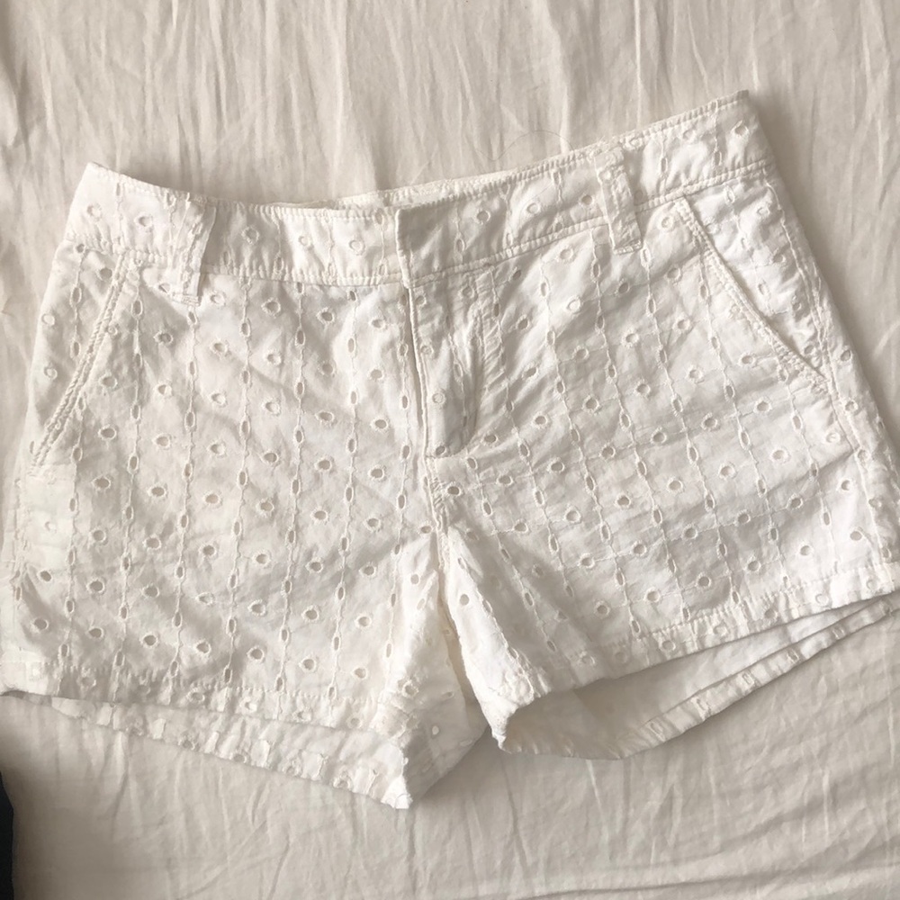 Old Navy White Girls Pattern Shorts (12)